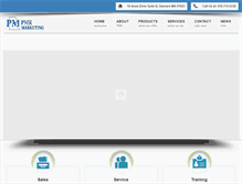 Tablet Screenshot of pmrdental.com
